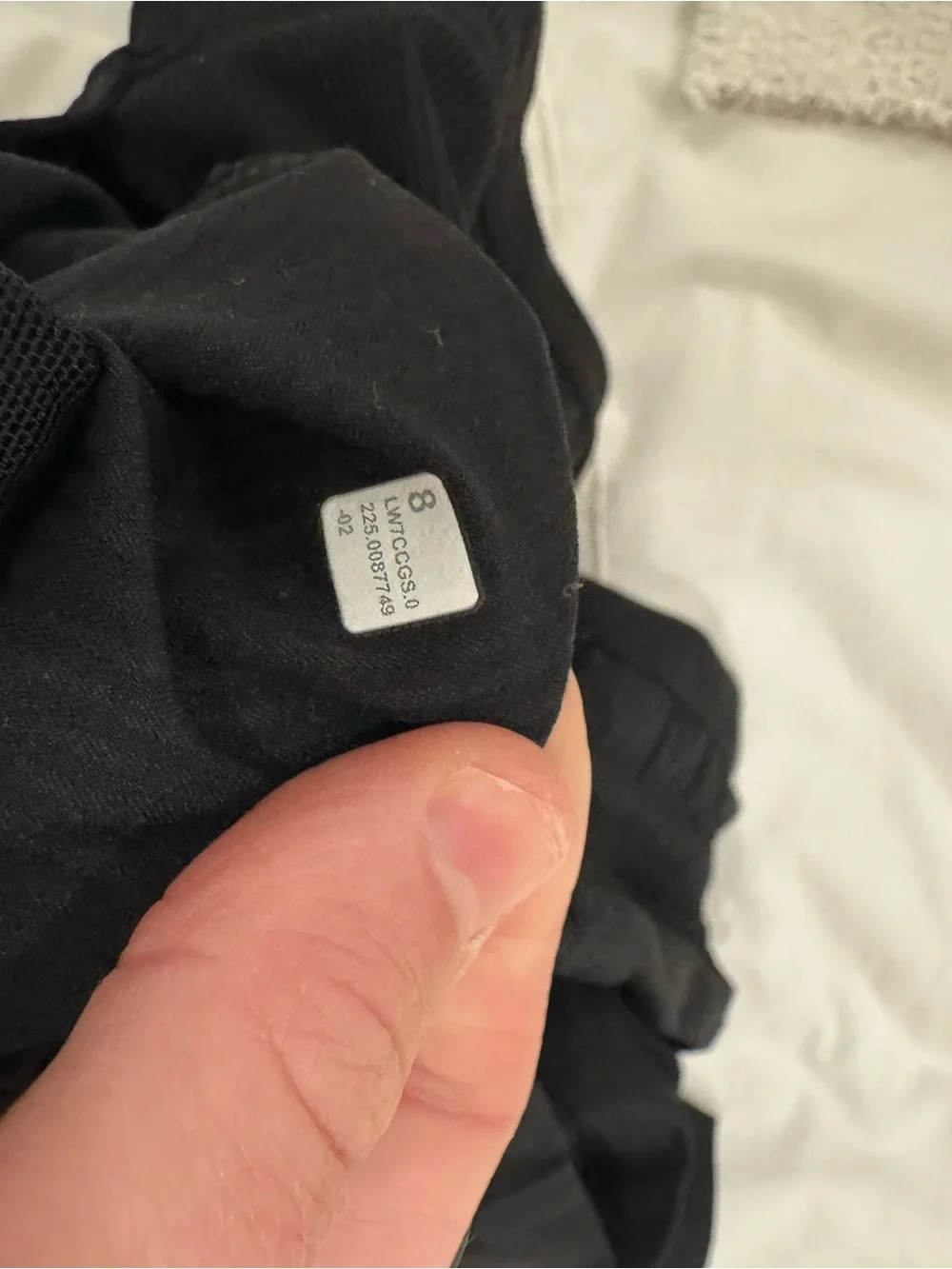 Black Athletic Shorts with Drawstring Waist